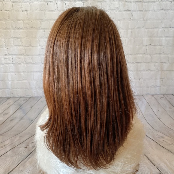 Full Head Front Layered Hair Wig - Golden Brown - Picture 1 of 5